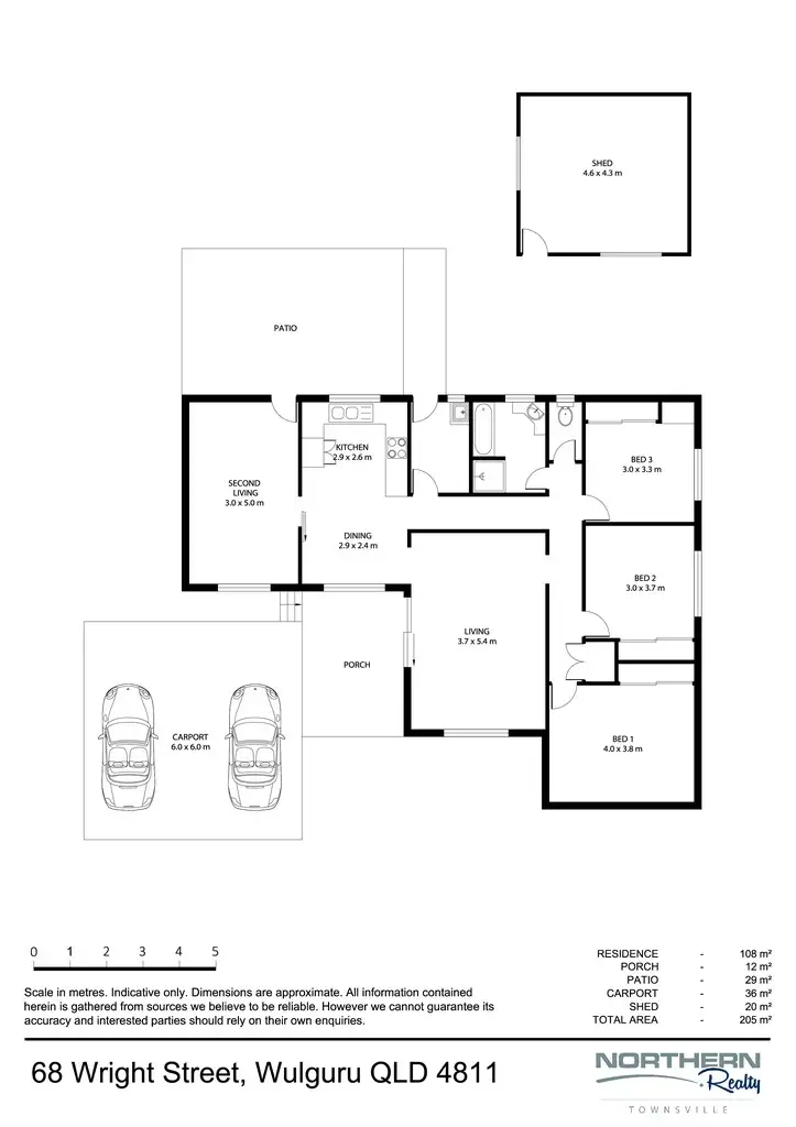 Floorplan of Homely house listing, 68 Wright Street, Wulguru QLD 4811