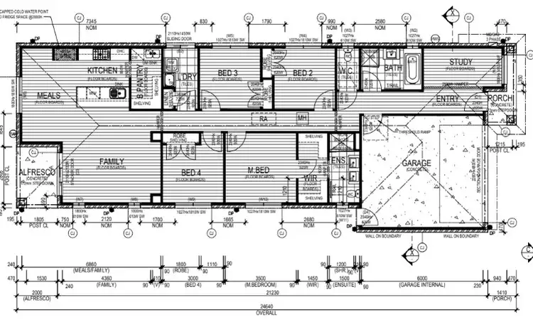 Floorplan of Homely house listing, 12 Windermere Way, Wyndham Vale VIC 3024