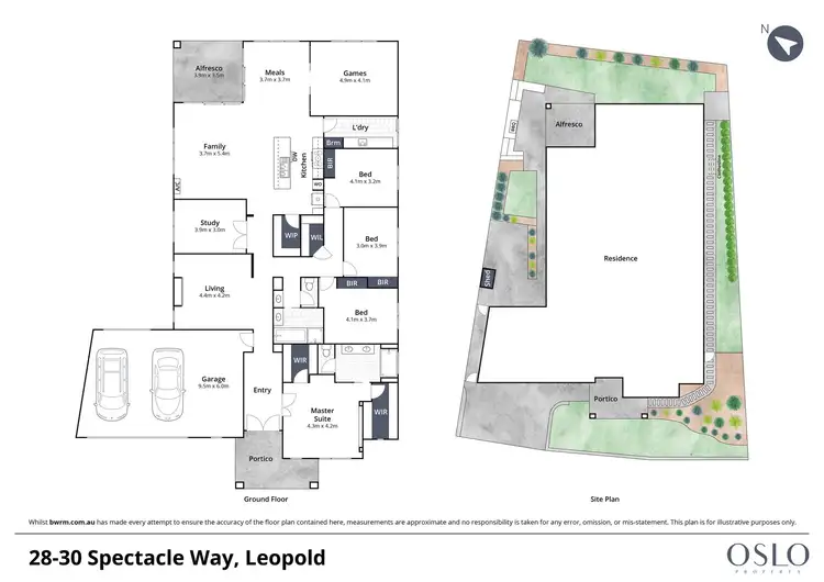 Floorplan of Homely house listing, 28-30 Spectacle Way, Leopold VIC 3224