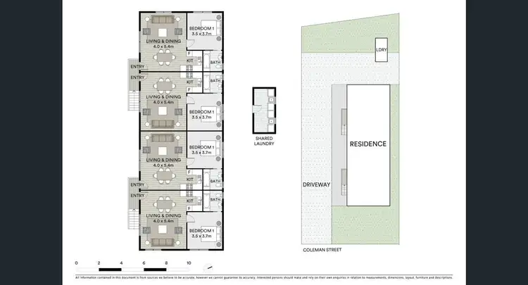 Floorplan of Homely unit listing, 2/37a Coleman Street, South Wentworthville NSW 2145