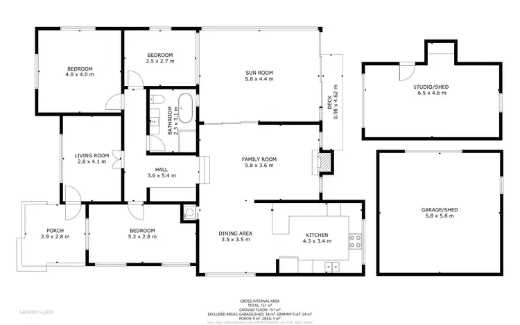 Floorplan of Homely house listing, 19 Violet Street, Harristown QLD 4350