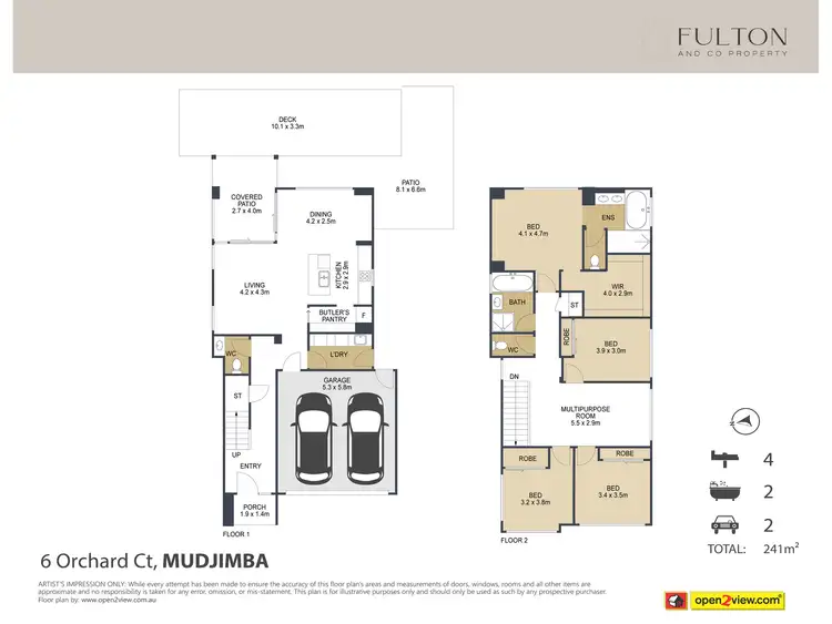 Floorplan of Homely house listing, 6 Orchard Court, Mudjimba QLD 4564