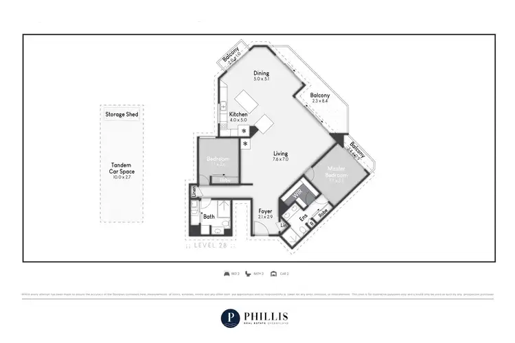 Floorplan of Homely apartment listing, 152/2 Admiralty Drive, Paradise Waters QLD 4217