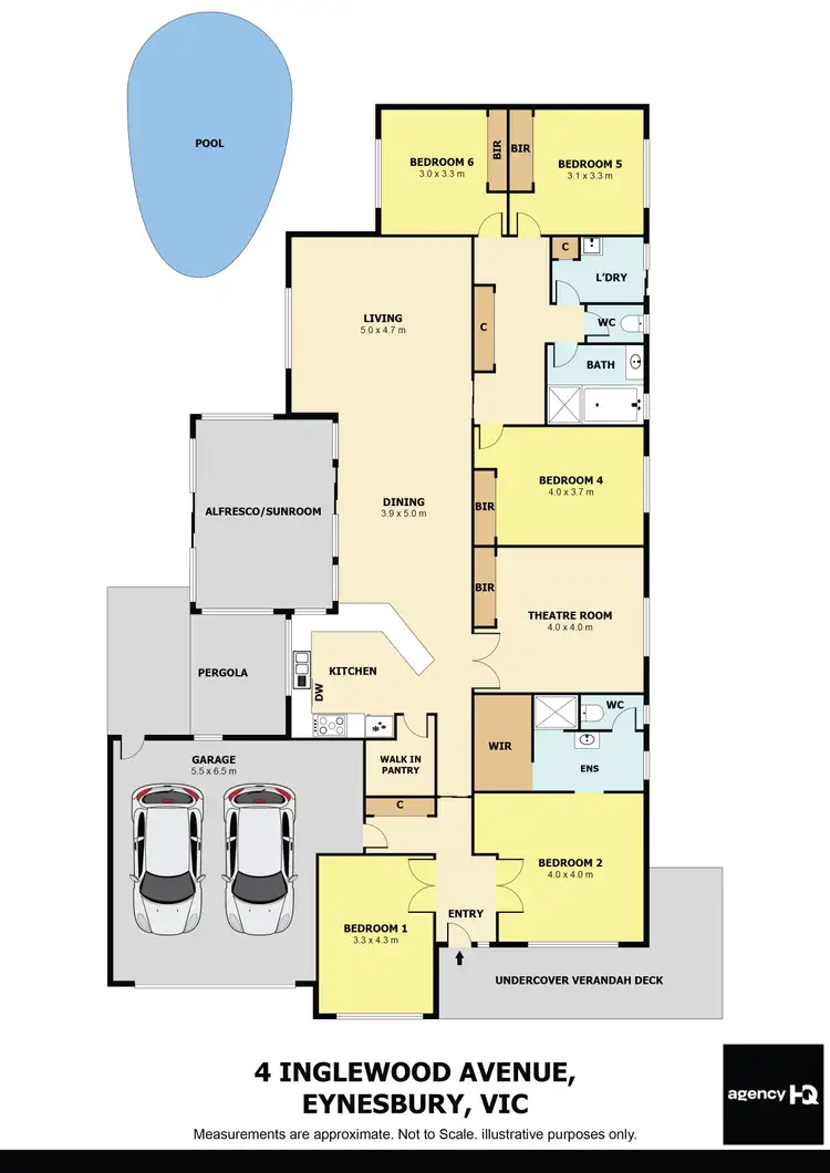 Floorplan of Homely house listing, 4 Inglewood Avenue, Eynesbury VIC 3338