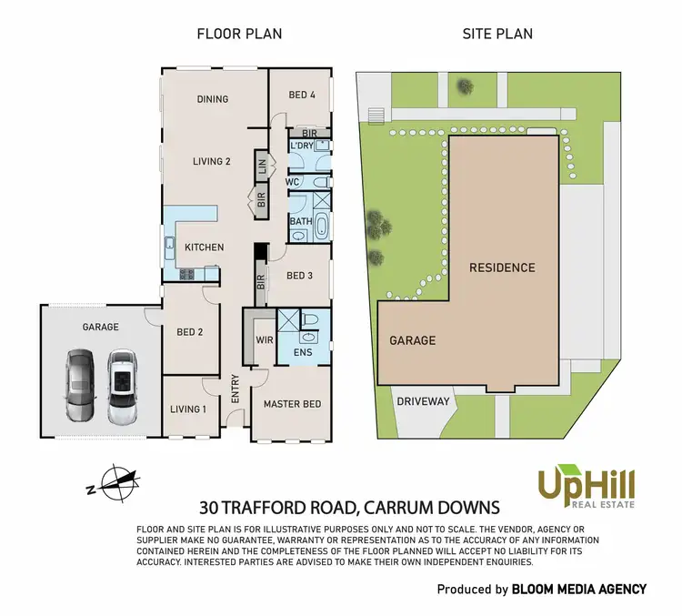 Floorplan of Homely house listing, 30 TRAFFORD ROAD, Carrum Downs VIC 3201