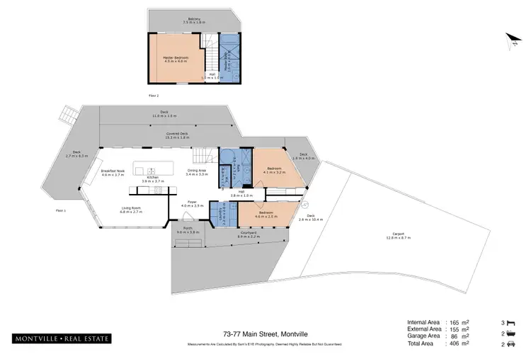 Floorplan of Homely house listing, 73-77 Main Street, Montville QLD 4560