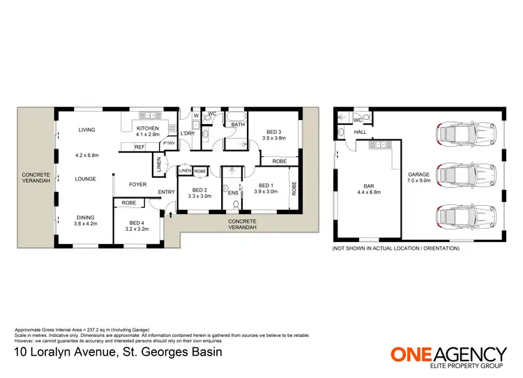 Floorplan of Homely house listing, 10 Loralyn Avenue, St Georges Basin NSW 2540