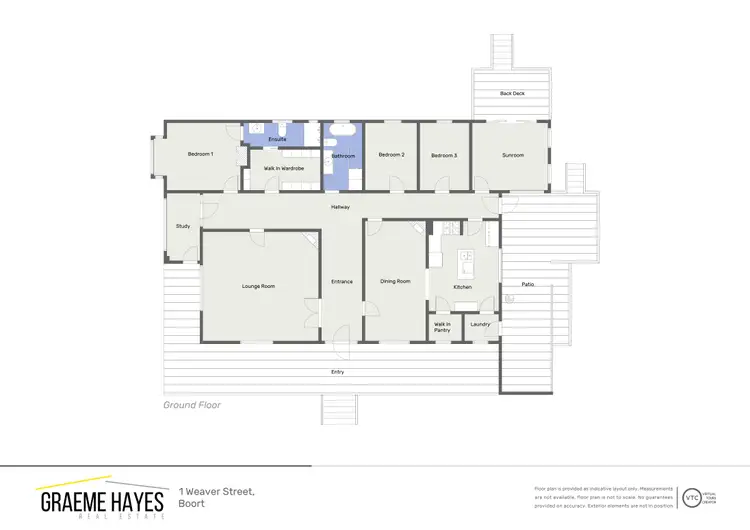 Floorplan of Homely house listing, 1 Weaver Street, Boort VIC 3537