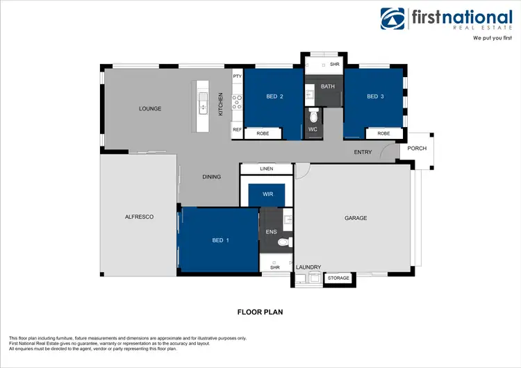 Floorplan of Homely house listing, 15 Driver Close, Atherton QLD 4883
