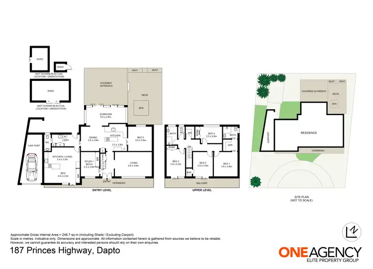 Floorplan of Homely house listing, 187 Princes Highway, Dapto NSW 2530