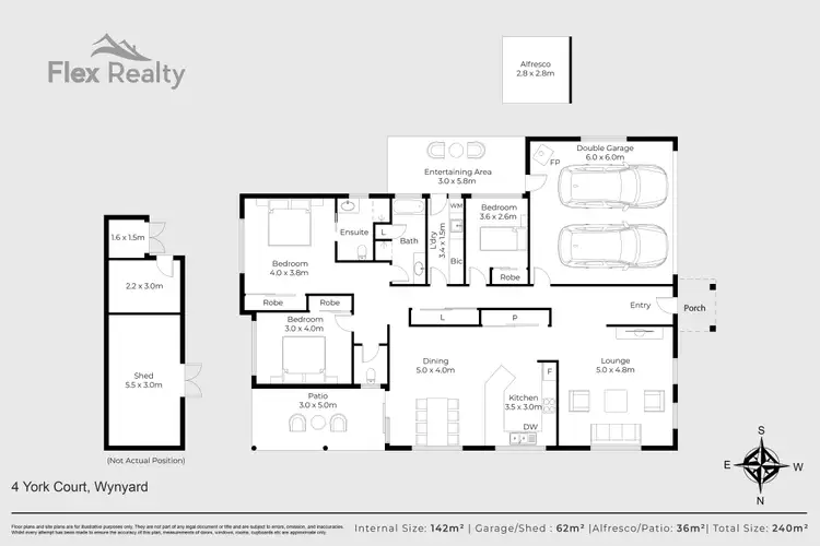 Floorplan of Homely house listing, 4 York Court, Wynyard TAS 7325