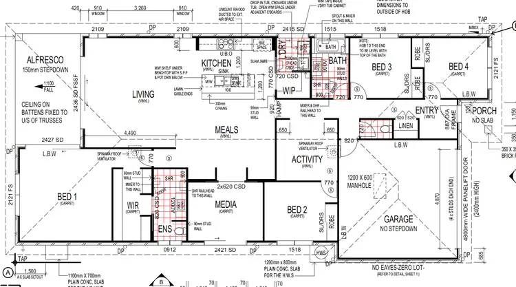 Floorplan of Homely house listing, 6 Johnson Circuit, Ripley QLD 4306