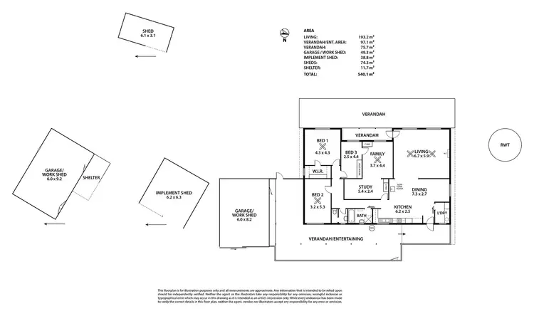 Floorplan of Homely house listing, 284 McIntosh Way, Meningie SA 5264
