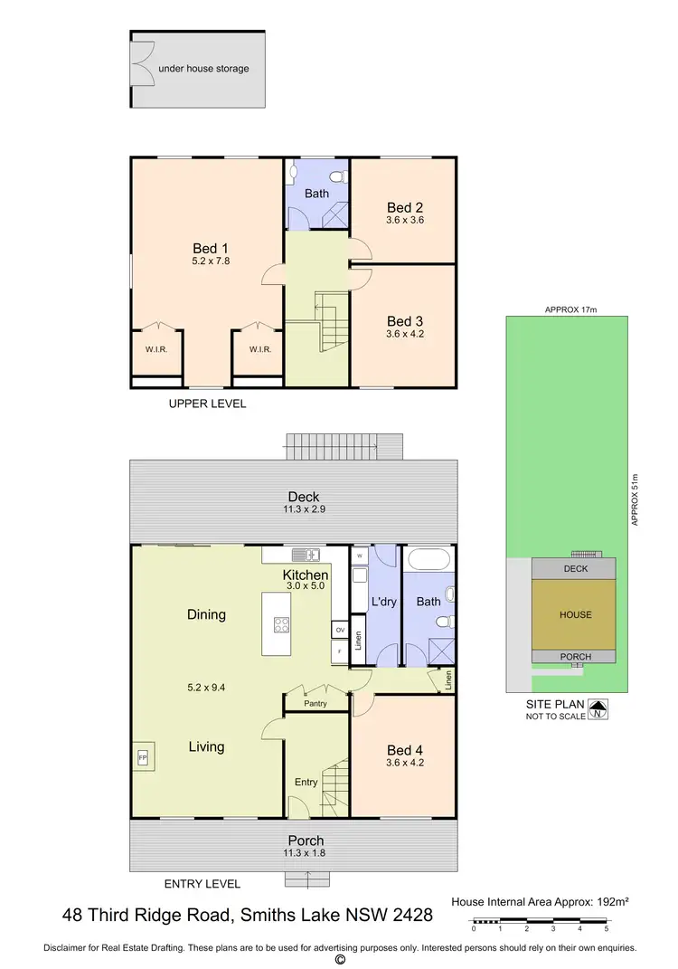 Floorplan of Homely house listing, 48 Third Ridge Road, Smiths Lake NSW 2428