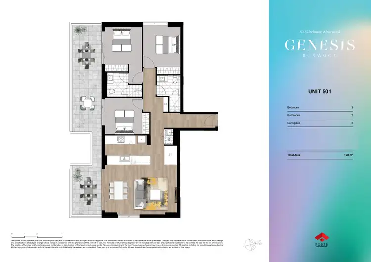 Floorplan of Homely apartment listing, Lv5/50 Belmore Street, Burwood NSW 2134