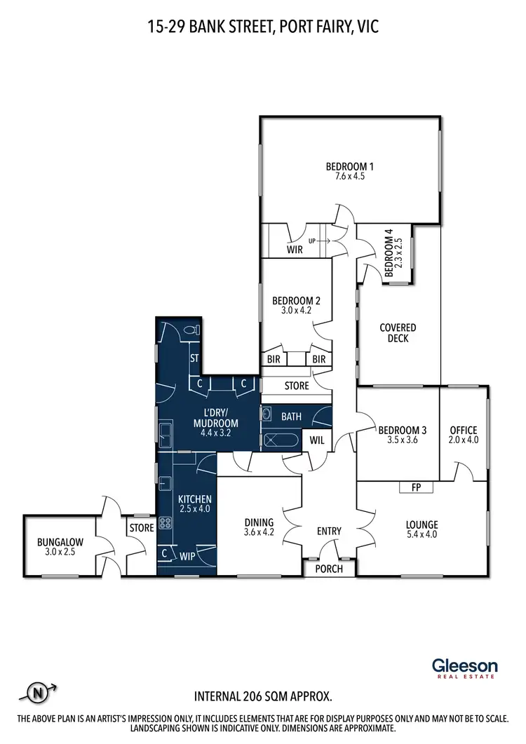 Floorplan of Homely house listing, 29 Bank Street, Port Fairy VIC 3284