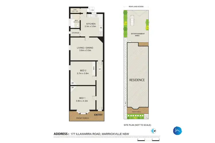 Floorplan of Homely house listing, 177 Illawarra Road, Marrickville NSW 2204