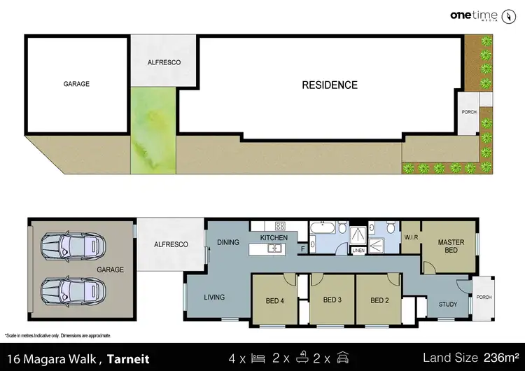 Floorplan of Homely house listing, 16 Magara Walk, Tarneit VIC 3029
