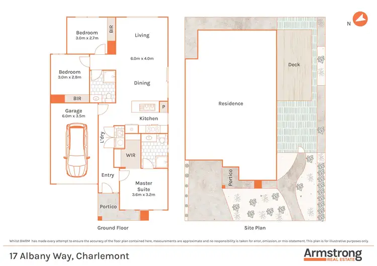 Floorplan of Homely house listing, 17 Albany Way, Charlemont VIC 3217