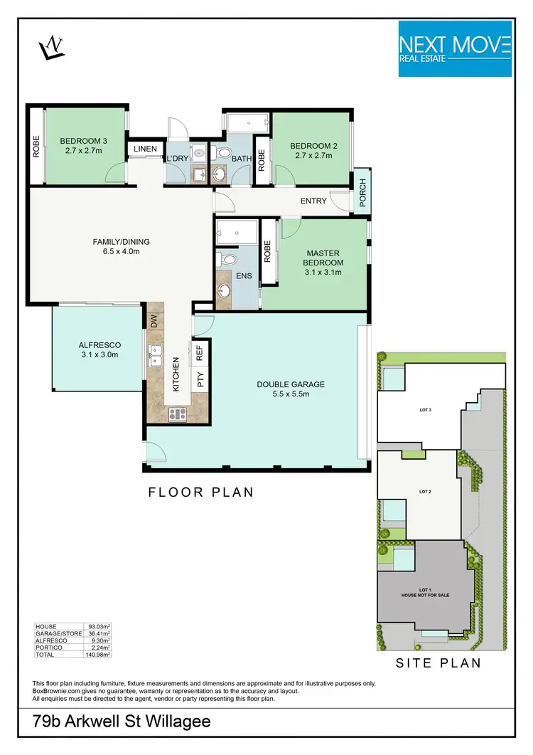 Floorplan of Homely villa listing, 79 Arkwell Street, Willagee WA 6156