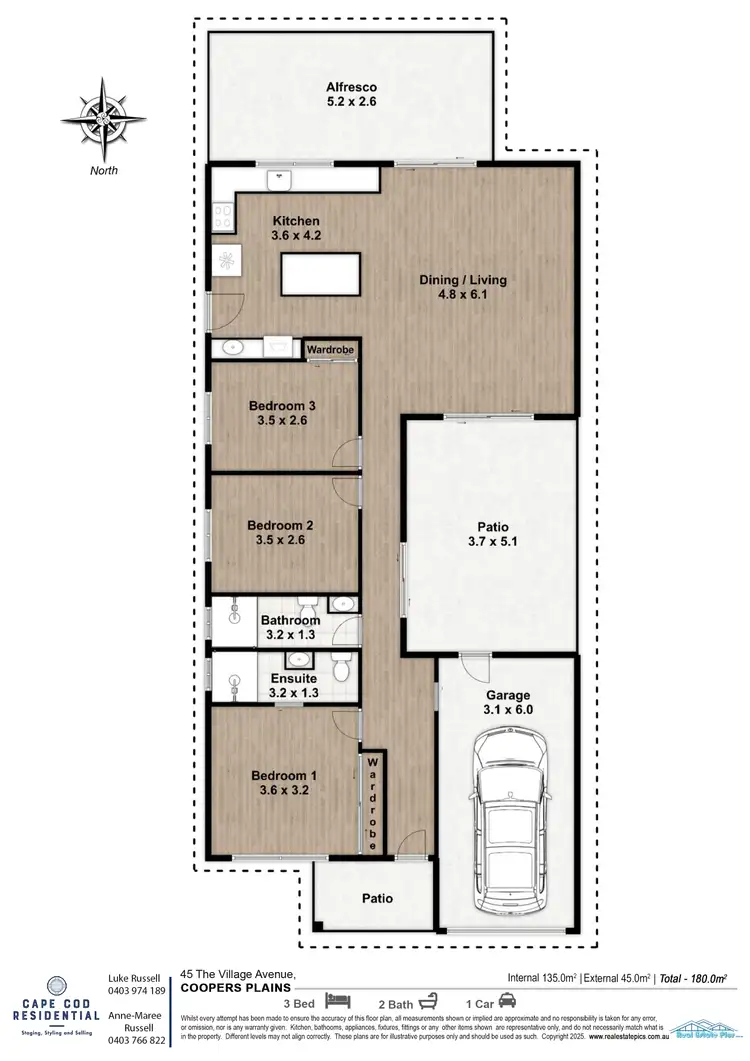 Floorplan of Homely house listing, 45 The Village Avenue, Coopers Plains QLD 4108