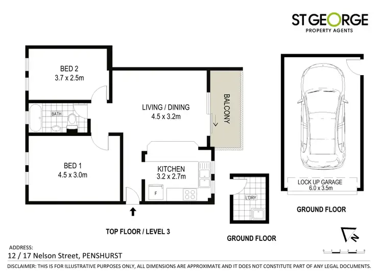 Floorplan of Homely apartment listing, Address available on request