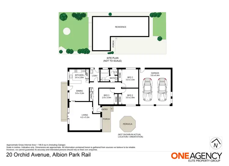 Floorplan of Homely house listing, 20 Orchid Avenue, Albion Park Rail NSW 2527