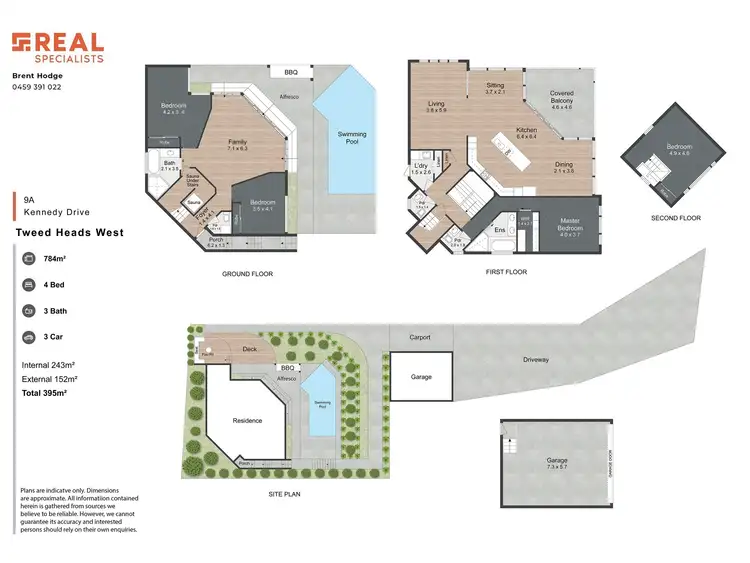 Floorplan of Homely house listing, 9a Kennedy Drive, Tweed Heads NSW 2485