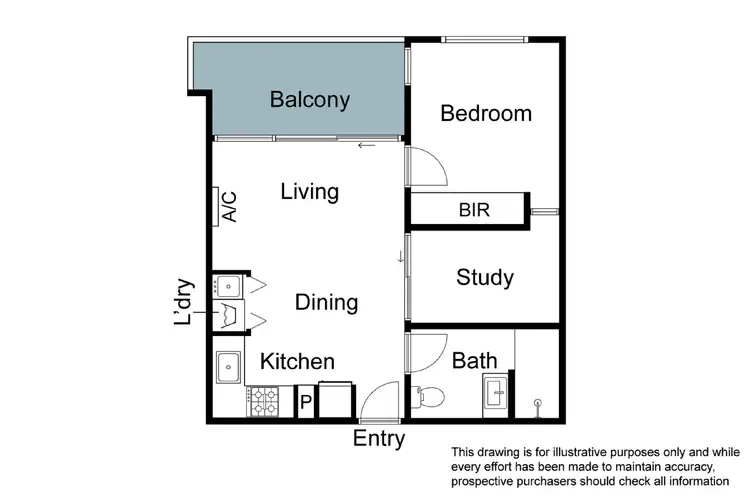 Floorplan of Homely apartment listing, 102/360 Burnley Street, Richmond VIC 3121