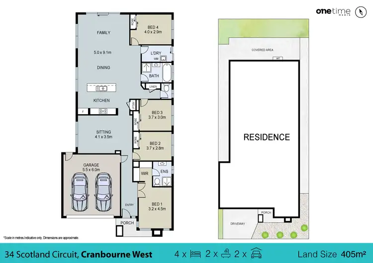 Floorplan of Homely house listing, 34 Scotland Circuit, Cranbourne West VIC 3977