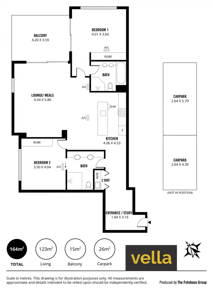 Floorplan of Homely apartment listing, 305/19 Holdfast Promenade, Glenelg SA 5045
