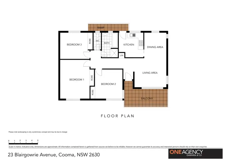 Floorplan of Homely house listing, 23 Blairgowrie Avenue, Cooma NSW 2630