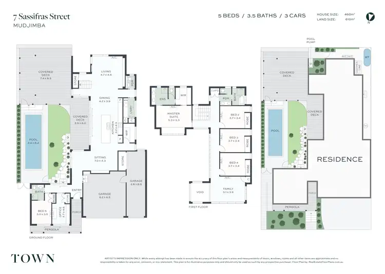 Floorplan of Homely house listing, 7 Sassifras Street, Mudjimba QLD 4564