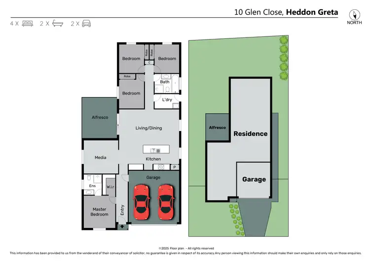 Floorplan of Homely house listing, 10 Glen Close, Heddon Greta NSW 2321