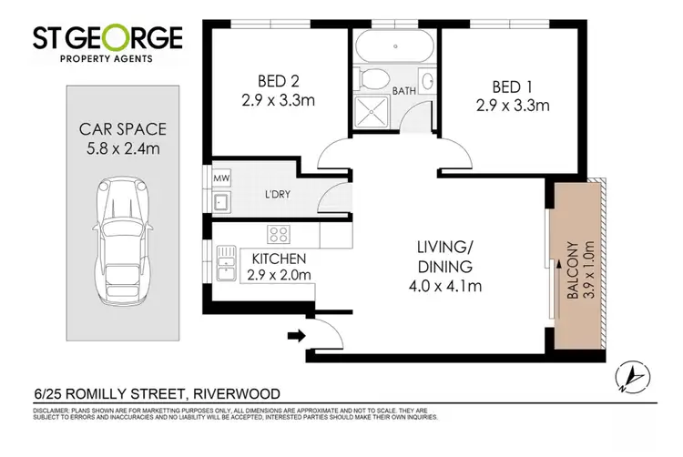 Floorplan of Homely apartment listing, Address available on request