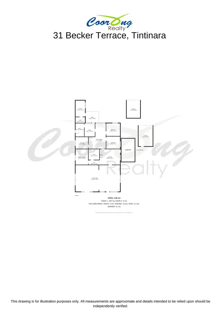 Floorplan of Homely house listing, 31 Becker Terrace, Tintinara SA 5266