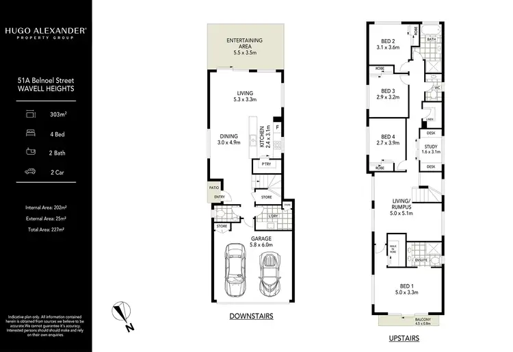 Floorplan of Homely house listing, 51 Belnoel Street, Wavell Heights QLD 4012