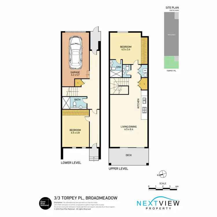Floorplan of Homely apartment listing, 3/3 Torpey Place, Broadmeadow NSW 2292