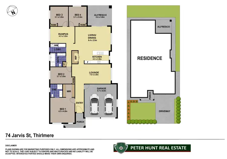 Floorplan of Homely house listing, 74 Jarvis Street, Thirlmere NSW 2572