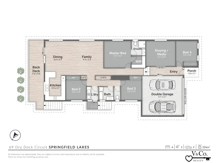 Floorplan of Homely house listing, 69 Dry Dock Circuit, Springfield Lakes QLD 4300