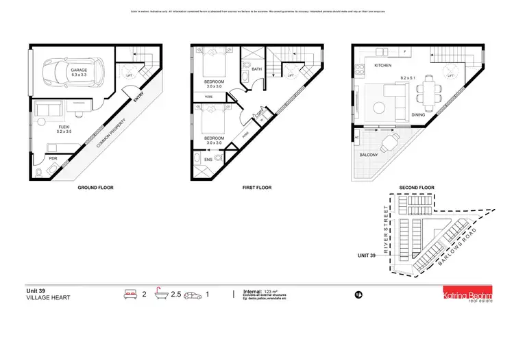 Floorplan of Homely townhouse listing, 39/449 River Street, Ballina NSW 2478