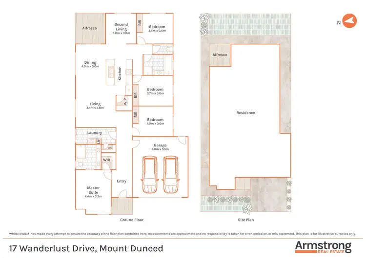Floorplan of Homely house listing, 17 Wanderlust Drive, Mount Duneed VIC 3217