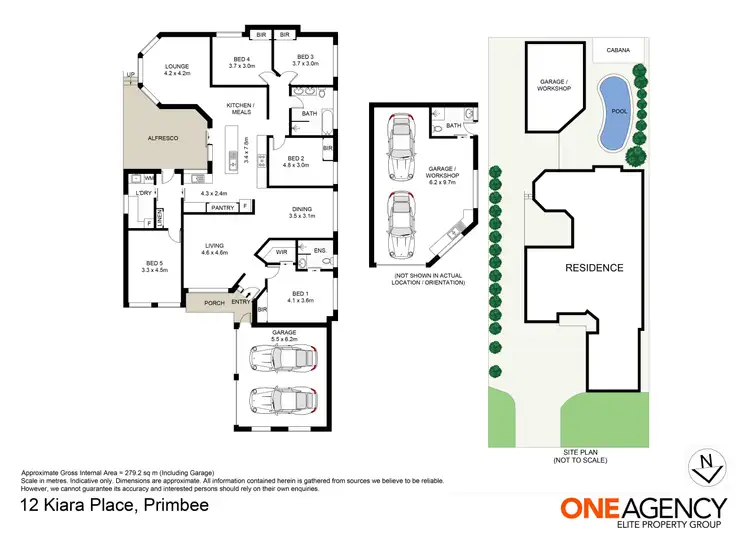 Floorplan of Homely house listing, 12 Kiara Place, Primbee NSW 2502