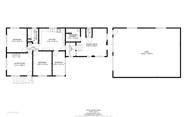 Floorplan of Homely house listing, 51 Gostwyck Street, Newtown QLD 4350