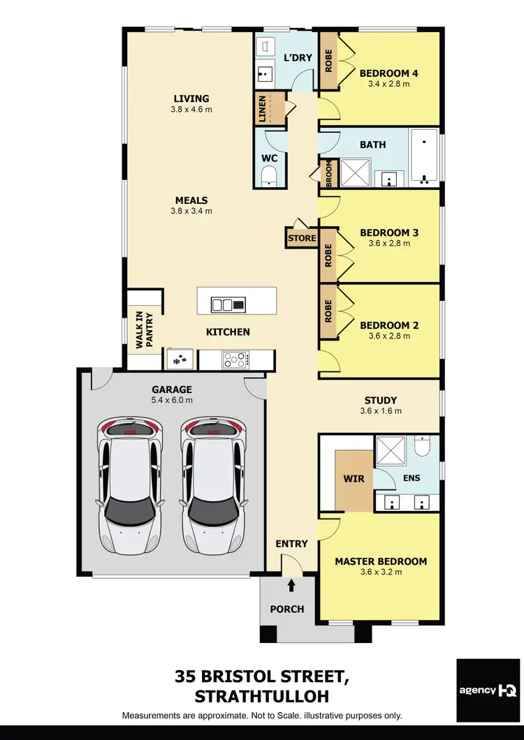Floorplan of Homely house listing, 35 Bristol street, Strathtulloh VIC 3338