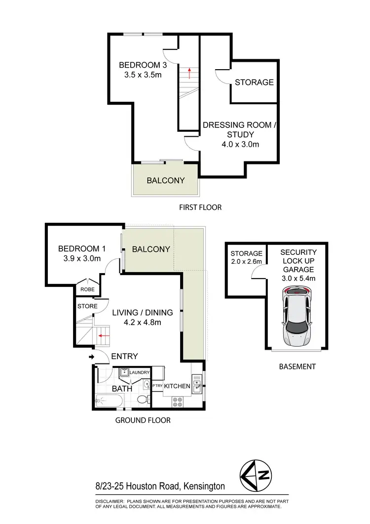 Floorplan of Homely apartment listing, 8/23-25 Houston Road, Kensington NSW 2033