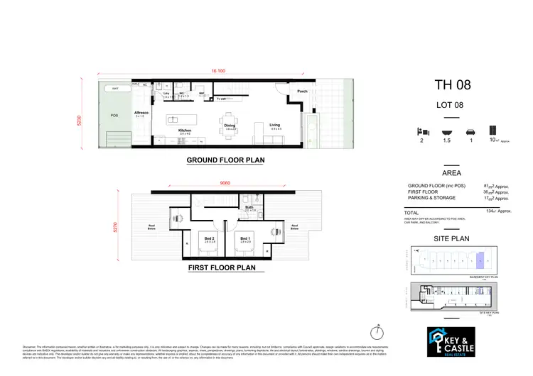 Floorplan of Homely townhouse listing, Address available on request