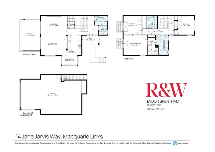 Floorplan of Homely terrace listing, 14 JANE JARVIS WAY, Macquarie Links NSW 2565