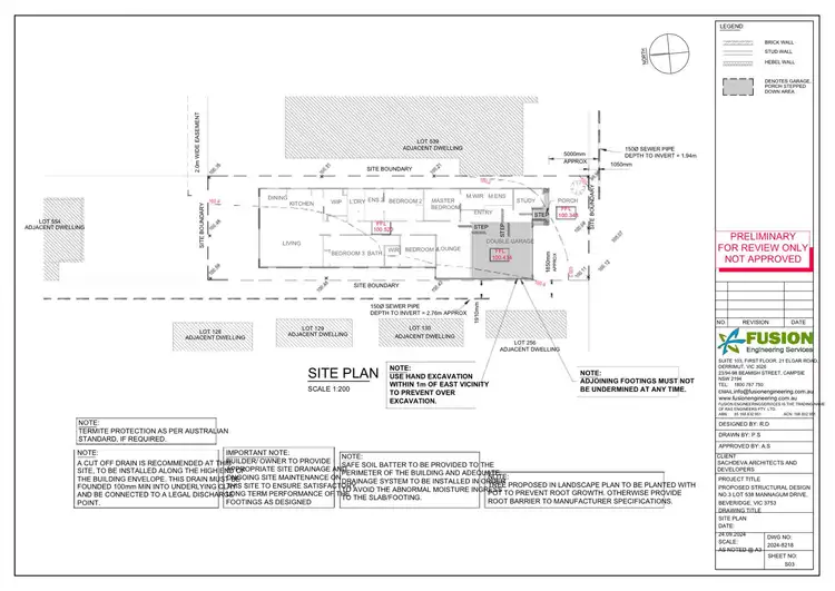 Floorplan of Homely land listing, 3 MANNAGUM DRIVE, Beveridge VIC 3753