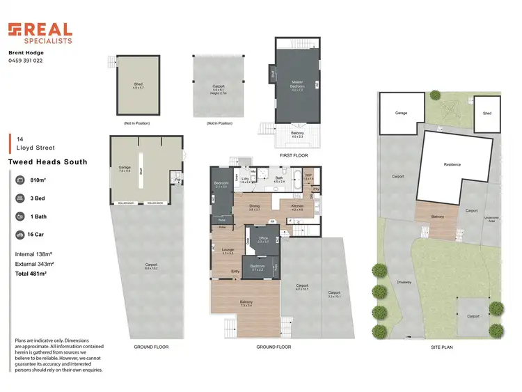 Floorplan of Homely house listing, 14 Lloyd Street, Tweed Heads South NSW 2486